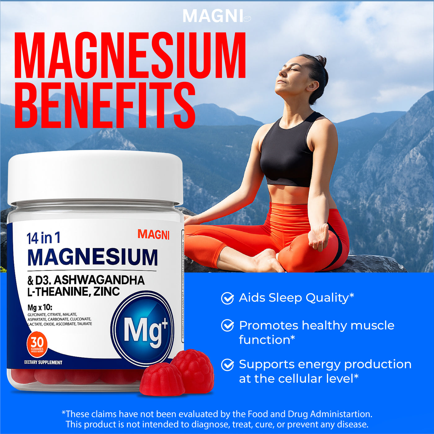 14-In-1 Magni Magnesium Gummies