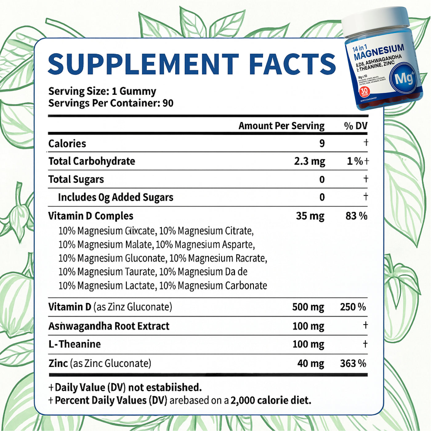 14-In-1 Magni Magnesium Gummies